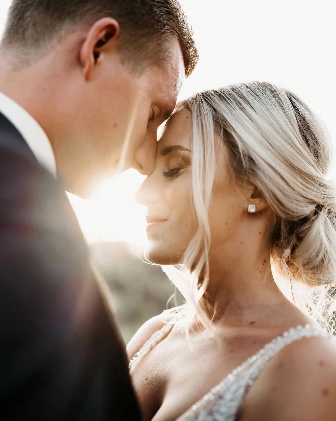 Im Abendlicht · Braut Make-up und Haarstyling von Julyana